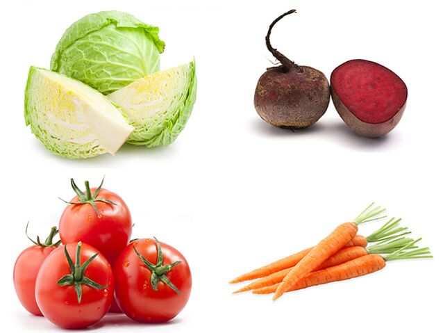 Зелето, цвеклото, доматите и морковите са достъпни зеленчуци за повишаване на мъжката потентност