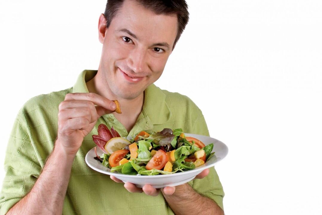 зеленчукова салата за мъжка потентност