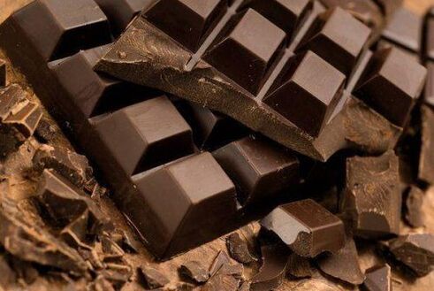 шоколад за подобряване на потентността